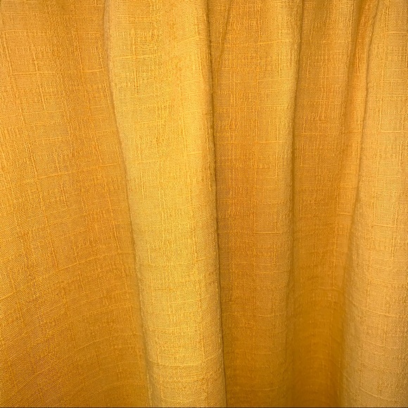 Chelsea & Violet Boho Mustard Yellow Dress Lace S - Picture 10 of 10